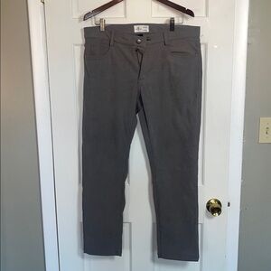Craft + flow men’s Grey corduroy pants insulated